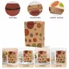 Thickened kraft paper bags, paper packaging containers, hand-held eco-friendly shopping bags Item Picture
